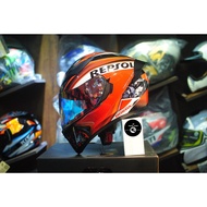 Royal M138 Repsol Version 2 Fullface Helmet - Helmet