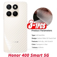 Honor 400 Smart 5G X7d  3D Back Carbon Fiber Phone Screen Back Film for Honor X7d 400 Honor400 Smart