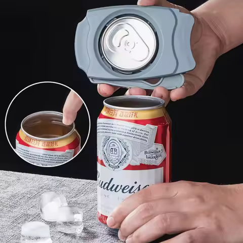 Opener for Cans Multifunctional Bottle Opener Beer Opener Zip-top Can Can Opener Stainless Steel Bee