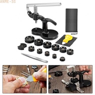 17-Piece Watch Battery Replacement Tool Kit with Watch Press and Back Removal