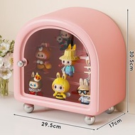 全城熱賣 - 盲盒 展示架 牆上壁掛式手辦收納櫃 泡泡瑪特整理盒 透明手辦陳列櫃子