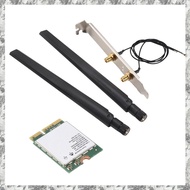 (DKCZ) 1730Mbps for Dual Band Wireless AC 9560 Desktop Kit Bluetooth 5.0 802.11Ac M.2 CNVI 9560NGW W