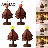 AWHAO Christmas Shape Placemat Foldable Heat Insulation Pad Tea Mat Heat Pad Heat Pad