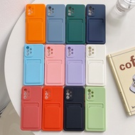 For Samsung Galaxy S20 S21 FE / Ultra / Plus S23FE S20+ S21+ Note 10 Plus 20 Ultra S20ultra S21ultra Card Holder Phone Case Colorful Candy Casing