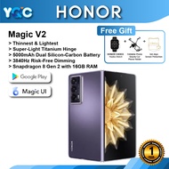 HONOR Magic V2 5G Smartphone | 16GB+512GB | foldable smartphone fold phone | Snapdragon 8 Gen 2 | 5000 mAh Battery