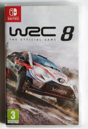 Switch NS二手遊戲 WRC 8 世界拉力錦標賽8 WRC8 越野賽車8 中文