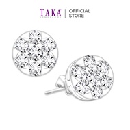 TAKA Jewellery Galaxe Diamond Earrings 18KW