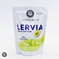 sabun cair lervia refill 400ml avocado