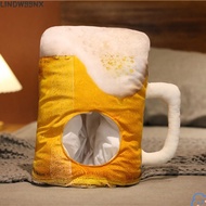 LINDW99NX Toast Head Cover, Cartoon Design Realistic Broccoli Head Cover, Funny Soft Beer Headgear C