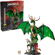 Compatible with 71847 Phantom Ninja Guardian Dragon Children Assembled Building Block Toy Boy Birthd