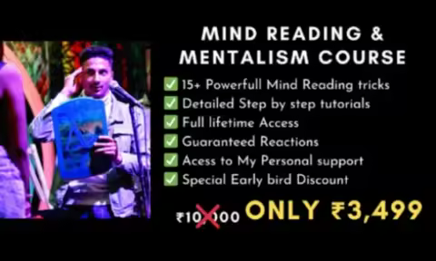 Mind Reading and Magic Course [Hindi] by Abhay Sharma (Instant Download)
