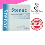 Stenac effervescent 600mg 30s