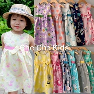 Girl Dress Cotton Floral 2y-4y Gaun Budak Perempuan Baju Raya 2022 Girl Dresses English Cotton