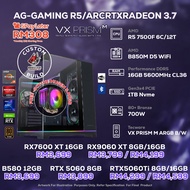 DOTATECH AG-GAMING R5/ARCRTXRADEON 3.7 - CUSTOM PC GAMING PACKAGE / R5 7500F + GPU Option(s)
