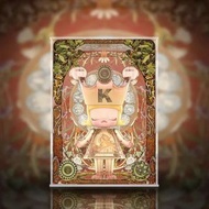 [AOWOBOX] Pop Mart 泡泡瑪特 MEGA ROYAL MOLLY 400% 穆夏 黃道十二宮 手辦高透主題展示盒 展示箱 display box 亞加力 模型盒 亞加力展示盒 燈