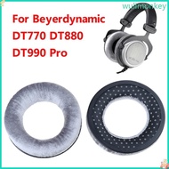 WU Headphones Protein Ear Pads for DT880 T5P 70P 860 Headsets Earcups Earpads