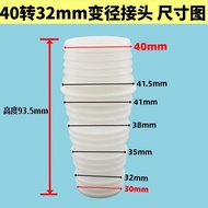 Kitchen Sink Sewer Pipe Extension Pipe 40mm Variable Diameter 32mm Wash Basin Drain Pipe Extension P