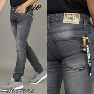 Men's denim pants - fifty onen denim 51 men's jeans skinny pencil pants stretch men's trousers New p