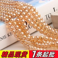 Brown Color Glass Beads Loose Beads On Sell Handmade Glass Beads Beads diy Jewelry Brown Glass Beads