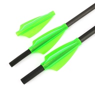 1.75" Arrow Feathers TPU Vanes Fletching Wings Shaft DIY 10/20/30PCS