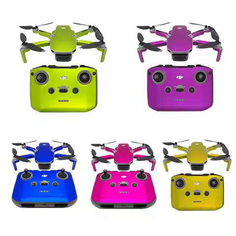 For DJI Mini 2/MINI 2 SE Stickers Skin Protective Drone Body Arm Remote Control Protector Skins For 