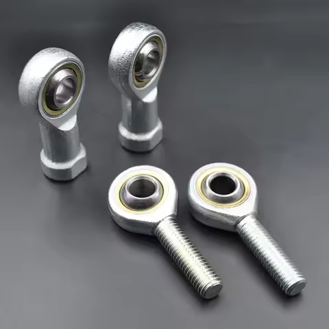 2Pcs Rod End Bearing 5mm 6mm 8mm10mm 12mm M5 M6 M8 M10 M12 SA SI T/K Ball Right Left Threaded Self-L