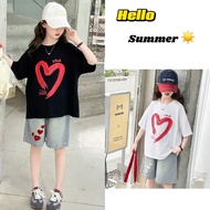 Summer jeans for children of all sizes from S-4Xl made of soft stretch denim for children to go to s