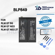 Thunder Drive Battery Compatible For RLM GT 5G GT NEO GT NEO 2T BLP849