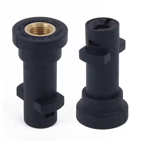 Pressure Washer Adapter Connector Bayonet 1/4 BSP Foamer Compatible with Karcher K Series - Cleaning