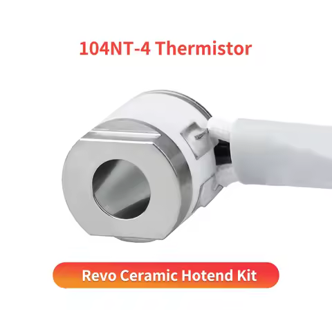 Revo Hotend Kit 24V 40W Heater Ceramic Hotend Kit 104NT Thermistor Heated Block Kit For All-in-one B