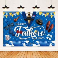 Hantar dari gudang tempatanNew Fathers Day backdrop fabric Fathers Day Holiday party decoration sce
