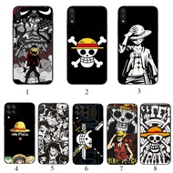 Samsung A01 EU A02 M02 F56 A03S A04 s A5 2017 A6 A7 A8 A9 Plus 2018 W17 One Piece One Luffy Soft bla