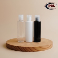 Botol Presstop 60ml RF Tebal / Botol Dictop 60ml RF Tutup Natural Neck 18