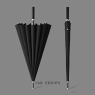 Rain umbrella KAW Large Umbrella Type 24 Spokes Waterproof Fabric Rain Cover, Sun and Rain Umbrella,
