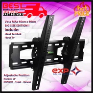 Bracket TV LED/LCD COOCAA 42 inc 43 inc 50 inc 53 inc 55 inch waterpass GARANSI 100% COCOK!