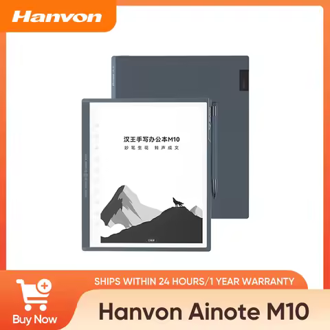 Hanwang M10 Handwriting Smart Office Device – 10.3" E Ink Tablet PC with Notebook, Ereader & Meeting