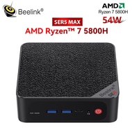 Beelink SER5 MAX AMD Ryzen 7 5800H MINI PC 54W Windows 11 Pro 16GB DDR4 M2 NVME SSD Gaming Computer 