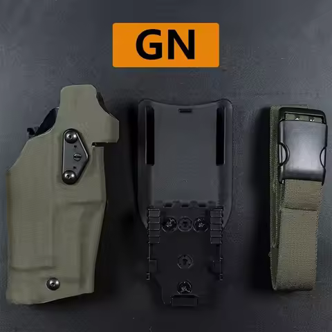 6354DO Tactical Universal Quick Release Gun Holster Pistol Carry Case For Glock 17 19 with X300 X300