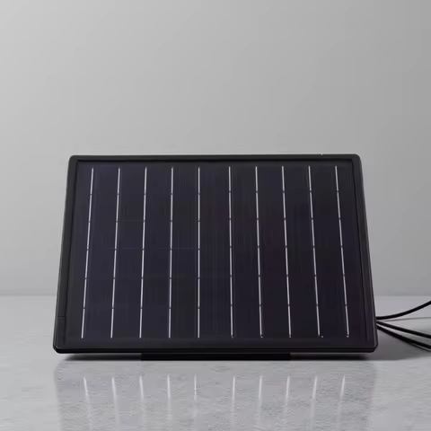 12w Mini Solar Panel Powered 18650 Battery Outdoor Waterproof Charger USB TypeC DC 5V 12V 1A 4G Rout