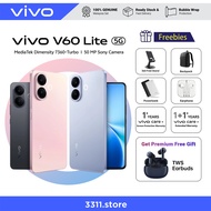 vivo V60 Lite 5G 24*GB+512GB / 256GB 50MP ZEISS Super Telephoto Camera 7360-Turbo Powerful Dimensity