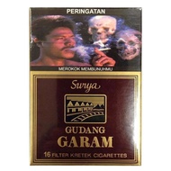 Rokok Gudang Garam Surya isi 16 batang per bungkus. 1 Slop : 10 bungk