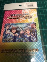 全新 限定 DARTSLIVE Card THE IDOLM@STER MILLION LIVE! 偶像大師百萬人演唱會「Starlight Melody！」主題飛鏢卡 掟鏢 Dart  D2 D3 