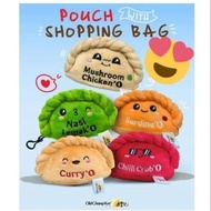 BN Brand New Authentic Old Chang Kee Curry Puff Pouch Eco Shopping Bag Limited Edition Pouch Recycle