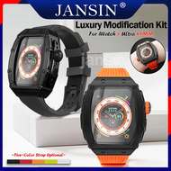 jansin สายยาง สายนาฬิกา apple watch Ultra 2 49มม สาย+modification kit เคส iwatch series 9 8 Ultra 49