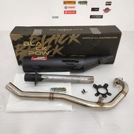 AHM Racing Black Edition Exhaust 32mm For Y15ZR