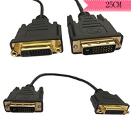 DVI Extension Cable Male to Female 24+5DVI-I Cable DVI 24+1 Male to DVI 24+5 Female 0.25m Data Cable