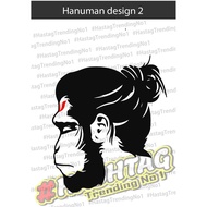 Hanuman Sticker, Jai Hanuman, Car Sticker