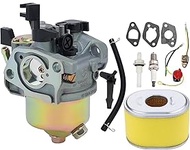 Compatible with GX160 Carburetor with 17210-ZE1-505 Air Filter Maintenance Kit for Predator 212 Hond