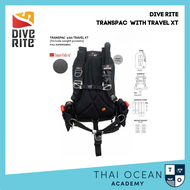 Dive Rite Transpac XT BCD Set บีซีดีแบบวิง น้ำหนักเบา ถุงลม XT 25lb