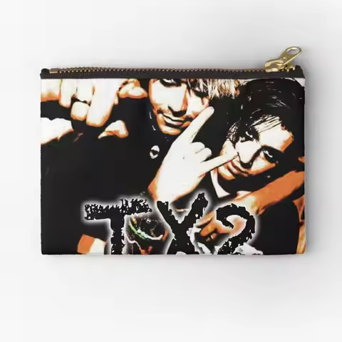 Tx2 Zipper Pouches Money Wallet Panties Small Pocket Storage Bag Coin Pure Key Men Underwear Cosmeti